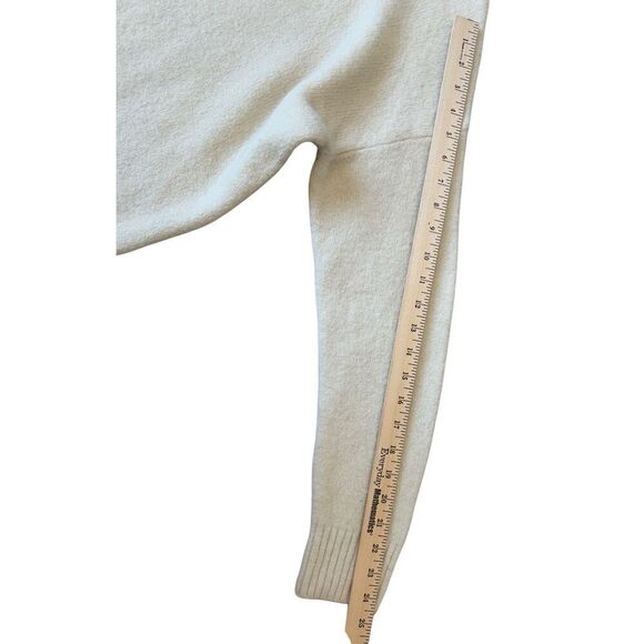 NEW Madewell Women's Dillon Mockneck Pullover Sweater M Cream - Picture 6 of 10